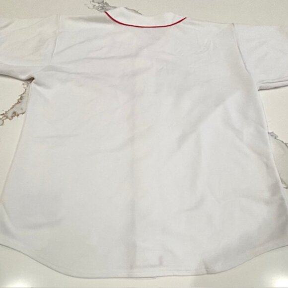 Vintage 1990s Cleveland Indians Jersey/Shirt Mens XL Russell Athletic Baseball - Picture 6 of 7